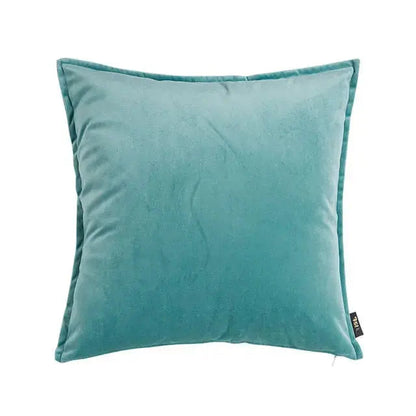 Plush Velvet Throw Pillow Cover 18x18 Inch Beige Hidden Zipper for Couch Bedroom Accent Decor Square Cushion Case Soft Home Textiles