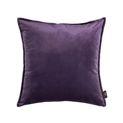 Plush Velvet Throw Pillow Cover 18x18 Inch Beige Hidden Zipper for Couch Bedroom Accent Decor Square Cushion Case Soft Home Textiles
