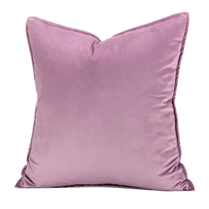 Plush Velvet Throw Pillow Cover 18x18 Inch Beige Hidden Zipper for Couch Bedroom Accent Decor Square Cushion Case Soft Home Textiles