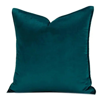Plush Velvet Throw Pillow Cover 18x18 Inch Beige Hidden Zipper for Couch Bedroom Accent Decor Square Cushion Case Soft Home Textiles