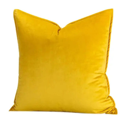 Plush Velvet Throw Pillow Cover 18x18 Inch Beige Hidden Zipper for Couch Bedroom Accent Decor Square Cushion Case Soft Home Textiles