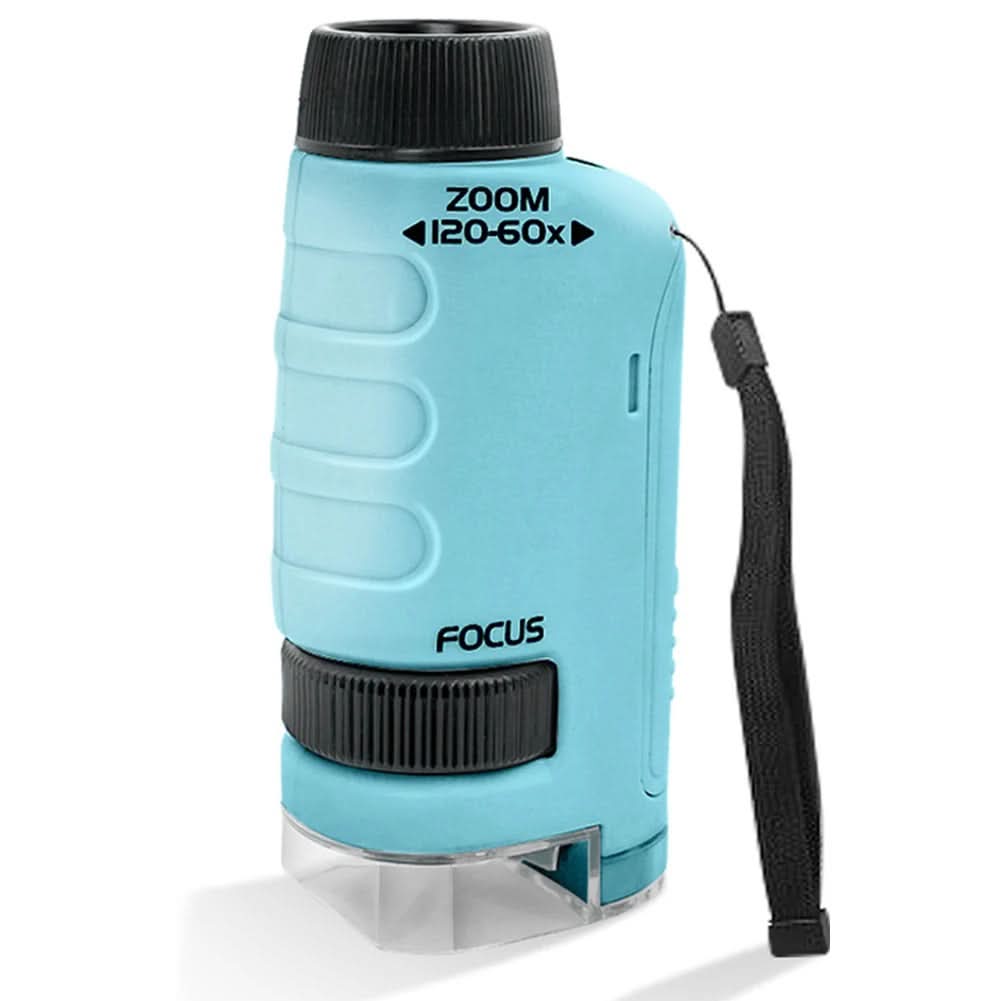 ExplorerLens | Portable Microscope for Kids with 60x-120x Magnification | Compact Design for Outdoor Exploration