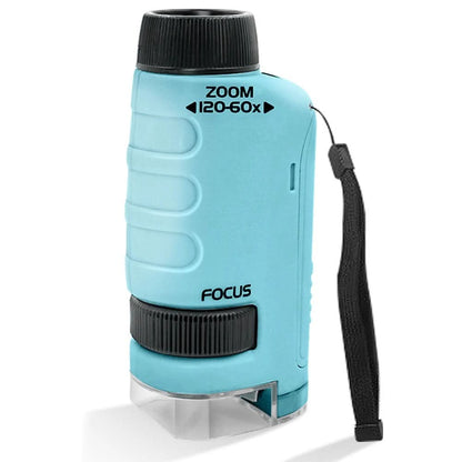 ExplorerLens | Portable Microscope for Kids with 60x-120x Magnification | Compact Design for Outdoor Exploration