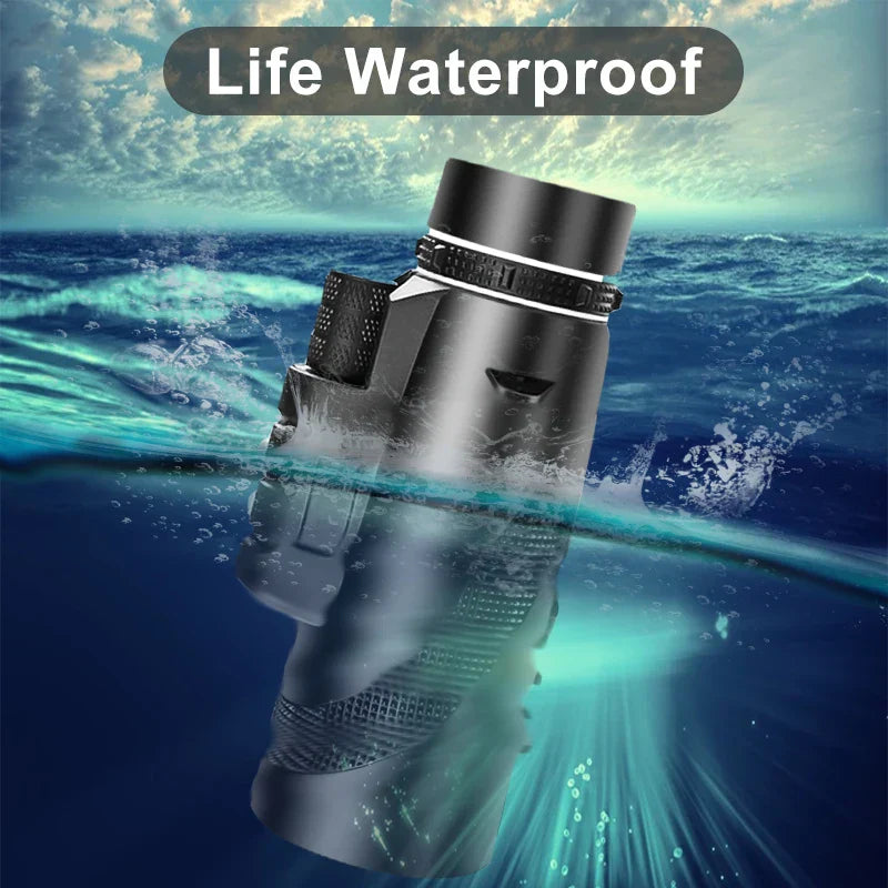 Explorer's Choice | Monocular Telescope with 80x Magnification | Compact Design for Bird Watching and Outdoor Adventures