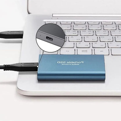 Portable External SSD Drive, USB 3.2 Portable SSD External Hard Drive with Fast Transfer, Solid State Drive 128GB to 2TB