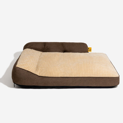 Orthopedic Pet Bed with Bolster Pillow for Dogs & Cats – Washable, Non-Slip Base, Year-Round Comfort
