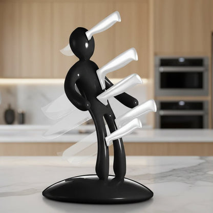 Artistic Knife Organizer - Modern Space-Saving Design