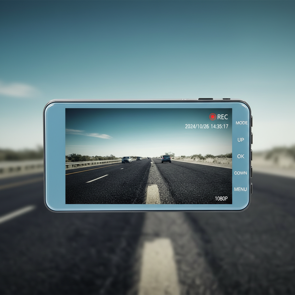 Dash Cam Duo | Front and Rear Dash Cam with Night Vision | 1080P HD Recording for Enhanced Safety