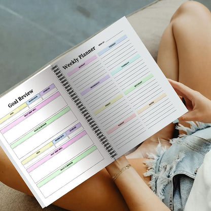 2026 ADHD Planner for Adults - Daily & Weekly Productivity Organizer
