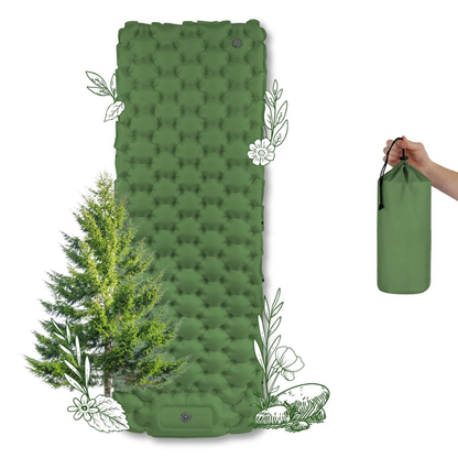 Lightweight Camping Sleep Mat with Built-In Pump
