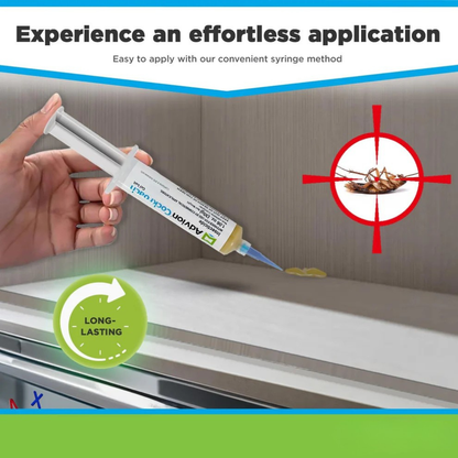 Effective Roach Killer Gel Bait, Safe Pest Control
