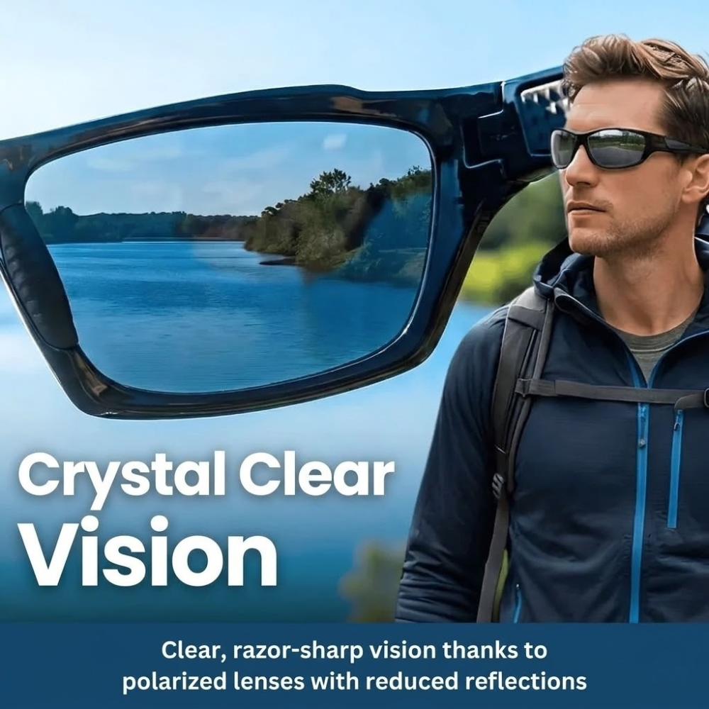 Premium Polarized Men's Sport Sunglasses