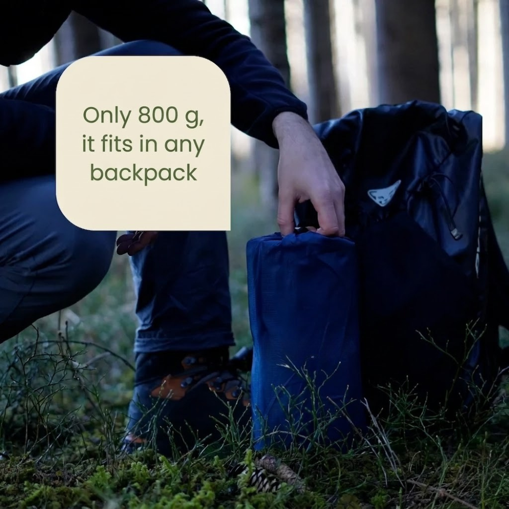 Lightweight Camping Sleep Mat with Built-In Pump