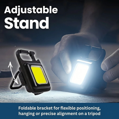 Compact LED Pocket Keychain Flashlight
