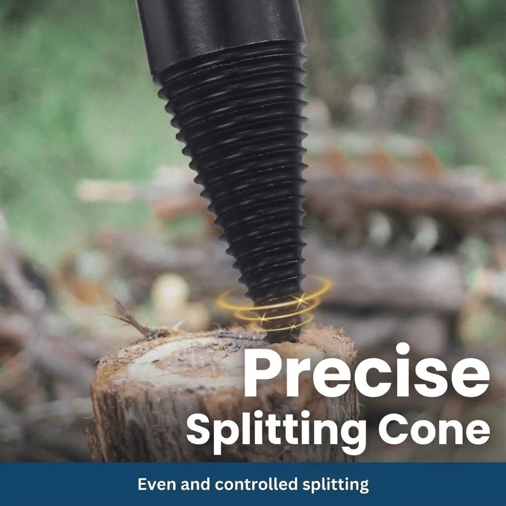 Heavy Duty Wood Splitter Drill Bit for Firewood