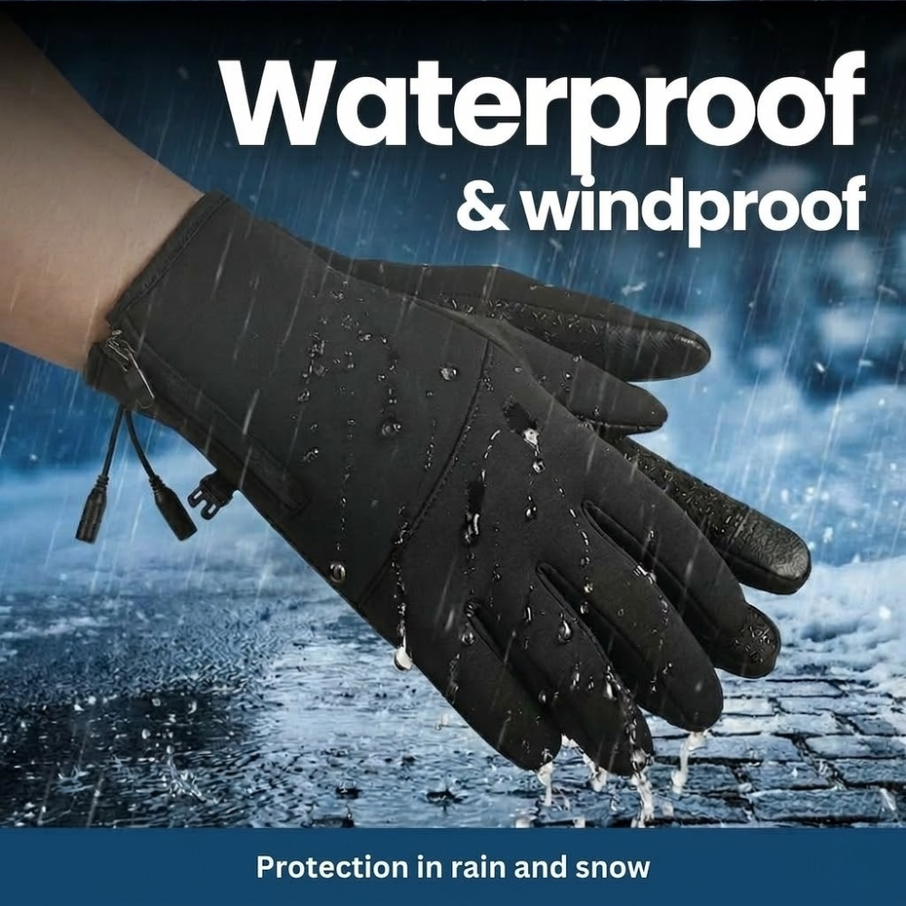Warm Rechargeable 3-Setting Heated Gloves