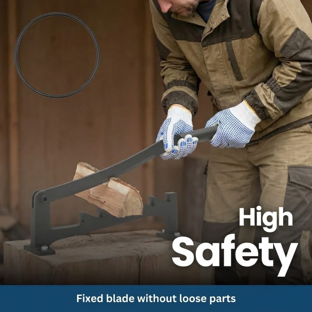 Heavy Duty Log Splitter Wall Mounted