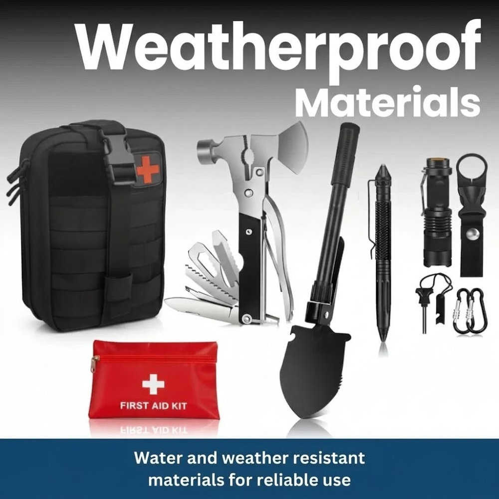 Essential Survival Emergency Kit Outdoor Gear Set