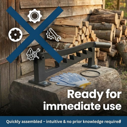 Heavy Duty Log Splitter Wall Mounted