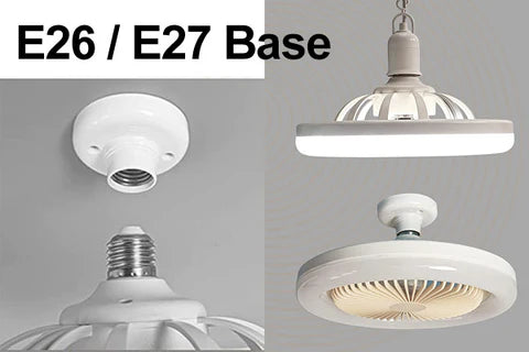 Innovative | Low Profile Ceiling Fan with Light & Remote Control | Modern Design for Versatile Cooling