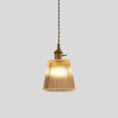 Adjustable Height Pendant Light with Clear Glass Shade Bronze Finish for Dining Table Kitchen Island Living Room Overhead Lighting