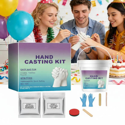 Family Keepsake | Hand Casting Kit for Memorable Moments with Easy DIY Process