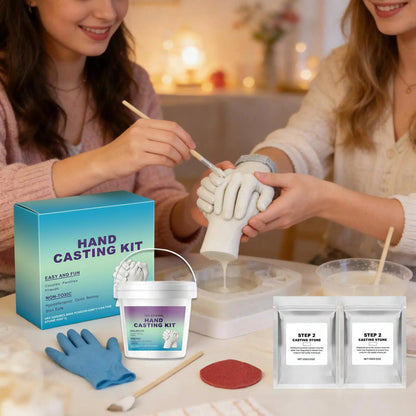 Family Keepsake | Hand Casting Kit for Memorable Moments with Easy DIY Process
