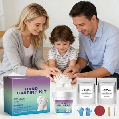 Family Keepsake | Hand Casting Kit for Memorable Moments with Easy DIY Process