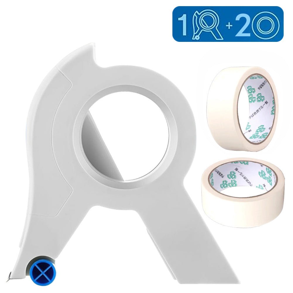 Painter's Tape Applicator Tool for Crisp Edges on Walls Baseboards Ceilings Trim Work Professional Straight Lines Home Painting Projects DIY