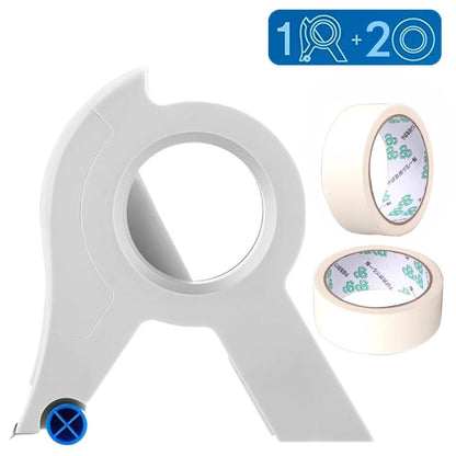Painter's Tape Applicator Tool for Crisp Edges on Walls Baseboards Ceilings Trim Work Professional Straight Lines Home Painting Projects DIY