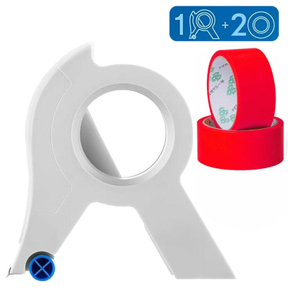 Painter's Tape Applicator Tool for Crisp Edges on Walls Baseboards Ceilings Trim Work Professional Straight Lines Home Painting Projects DIY