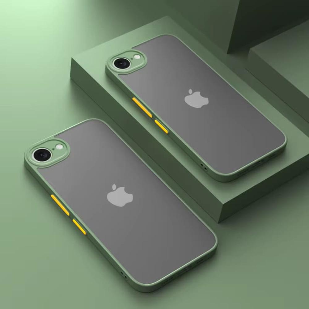 Protective Silicone Case for iPhone 16e with Raised Edges & Shock Absorption | Multiple Finishes & Colors Available