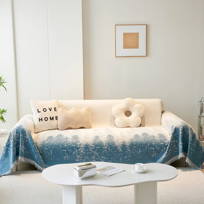 Feleicity Sofa Cover - Forrest tree design, Versatile Couch Protection