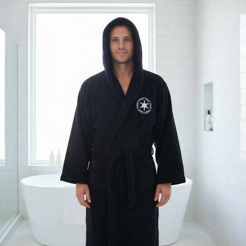 COZARA – Extra Long Flannel Bathrobe with Hood for Cozy Everyday Warmth