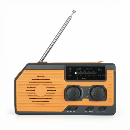 Portable Solar Powered Emergency Radio Kit - Ortekor
