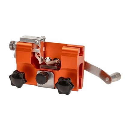 Compact Chainsaw Sharpener Tool, Durable Metal Construction - Ortekor