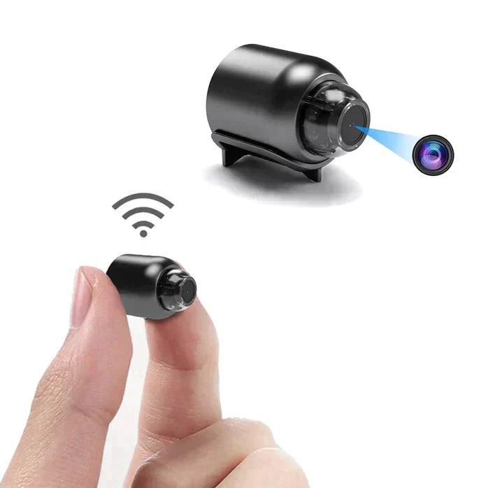 Compact WiFi Security Camera 1080p with Night Vision - Ortekor