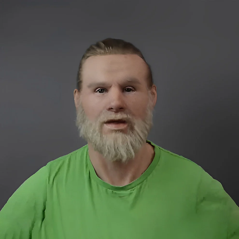 Realistic Latex Face Mask Costume Accessory