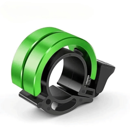 Small Slim Cycling Bell, Sleek Aluminum Finish