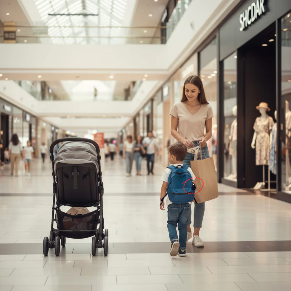Child Safety GPS Tracker with Live Tracking and Alert