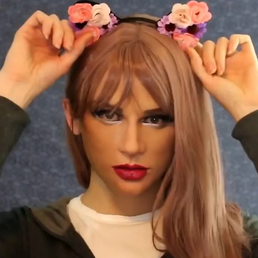 Realistic Latex Face Mask Costume Accessory