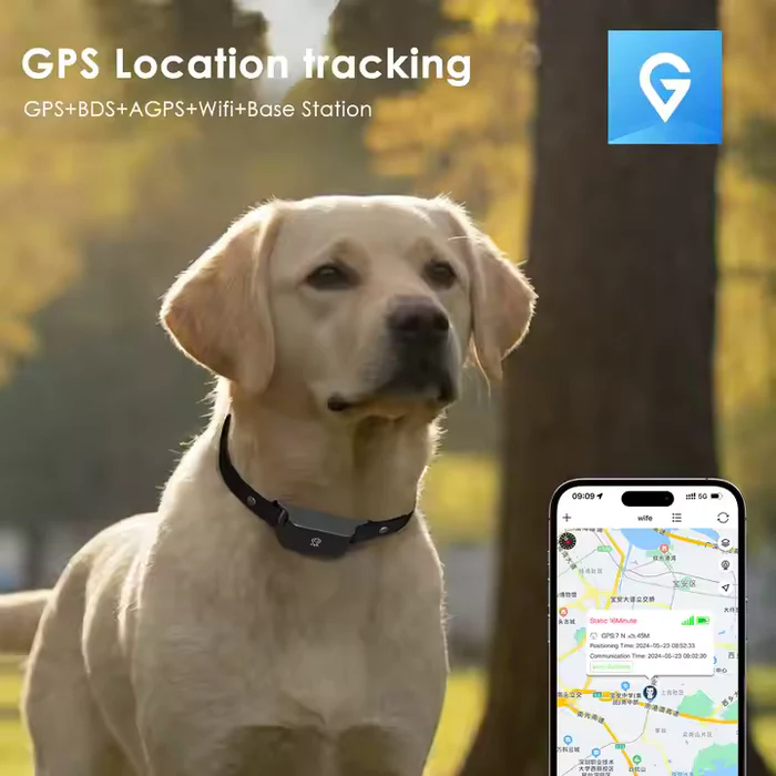 Waterproof Pet GPS Tracker Collar for Dogs Cats