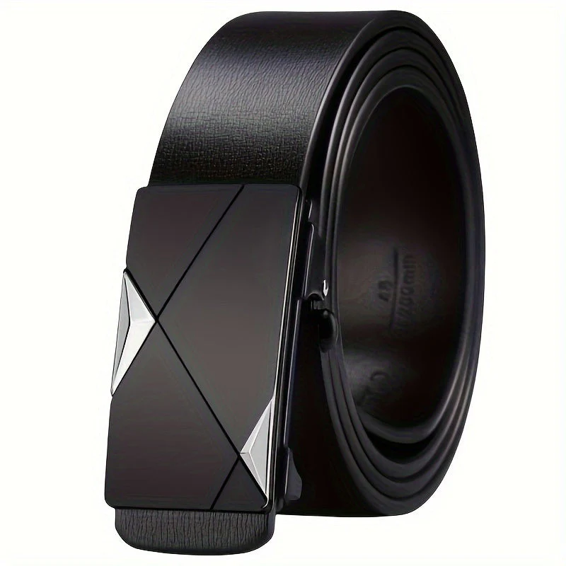 Leather Classic Adjustable Men's Belt