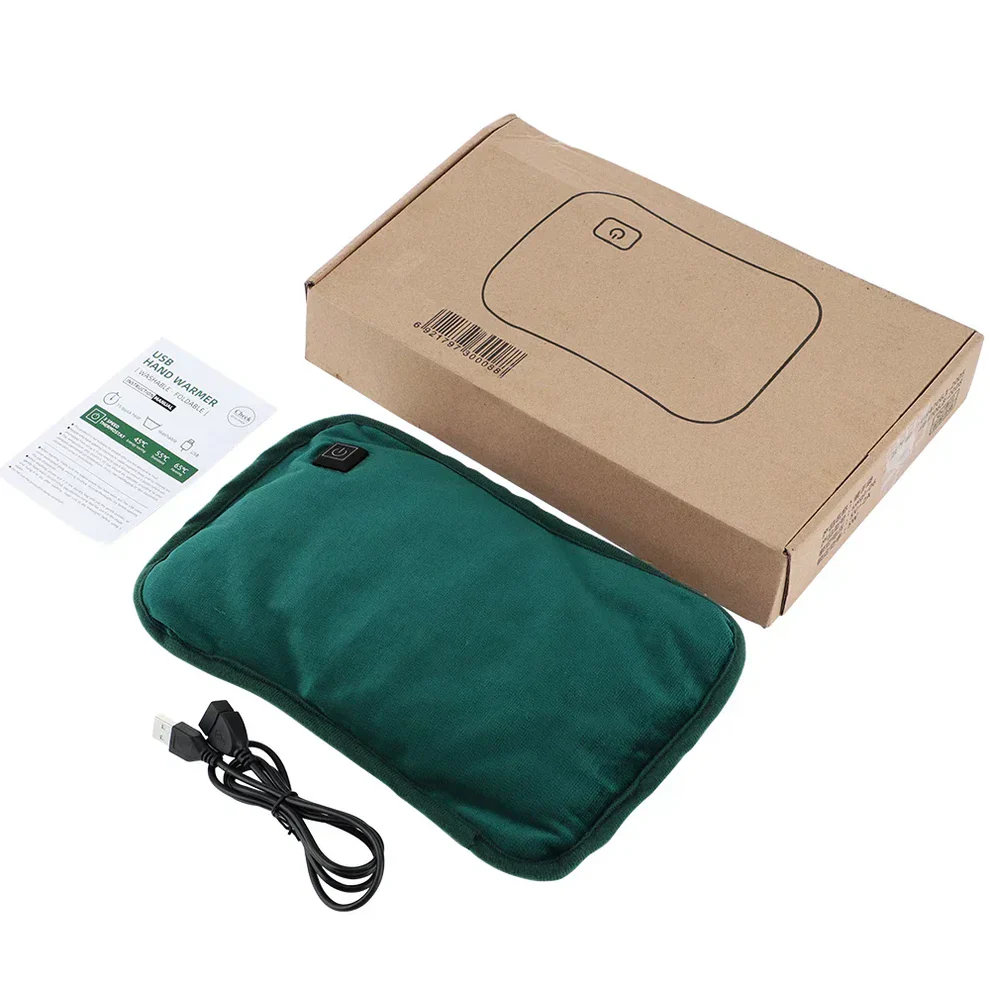 Compact USB Heating Pad with 3 Adjustable Heat Settings