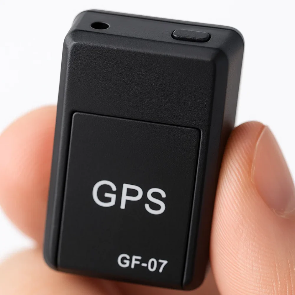Compact GPS Tracker Device with Audio and Magnetic Mount