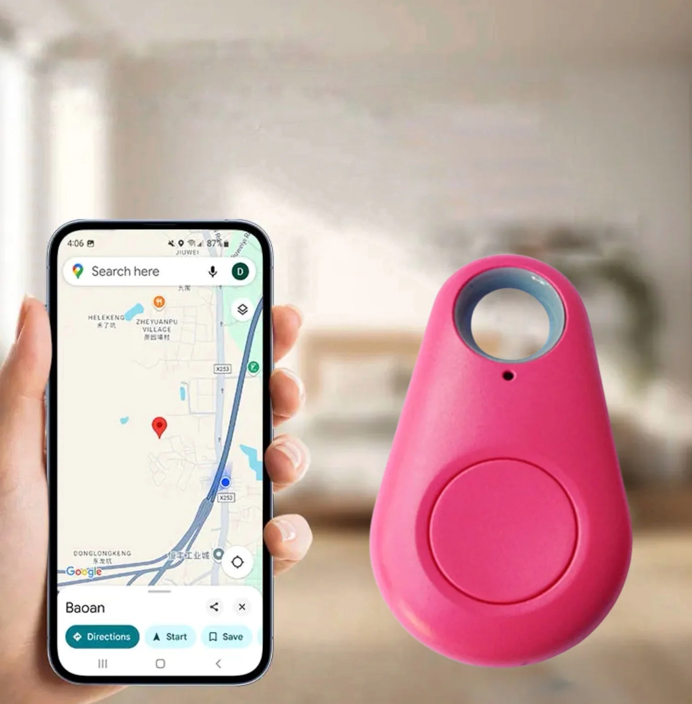 Child Safety GPS Tracker with Live Tracking and Alert