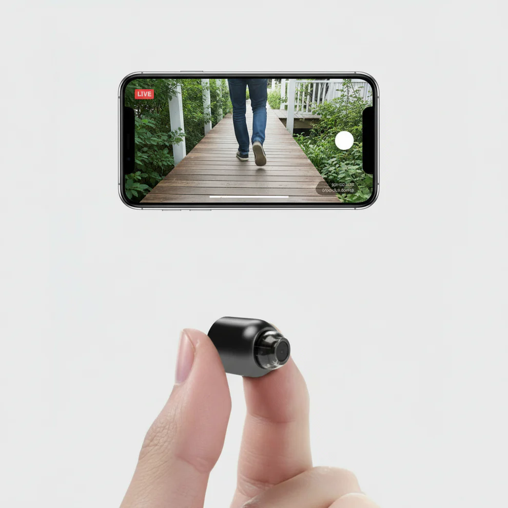 Compact WiFi IP Camera 1080P HD with Night Vision