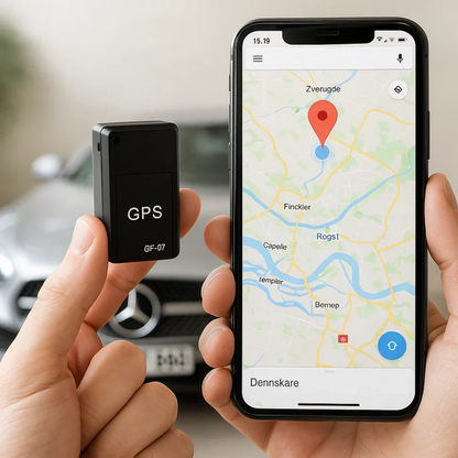 Compact GPS Tracker Device with Audio and Magnetic Mount