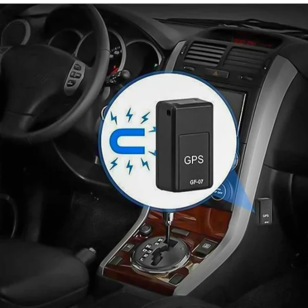 Compact GPS Tracker Device with Audio and Magnetic Mount