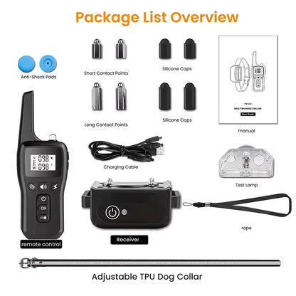 Effective Remote Dog Training Collar Long Range Safe